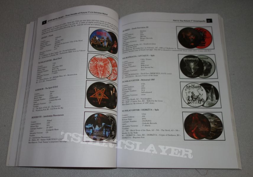 Dismember Seven Metal Inches - Book