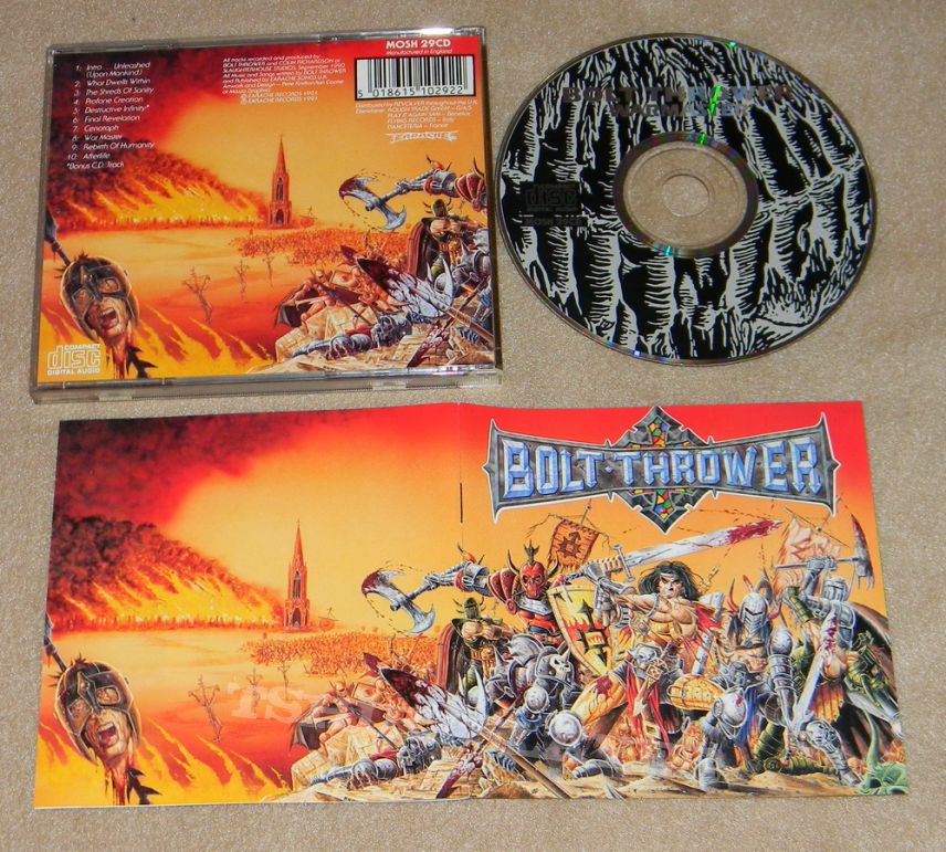 Bolt Thrower - War master - orig.Firstpress CD