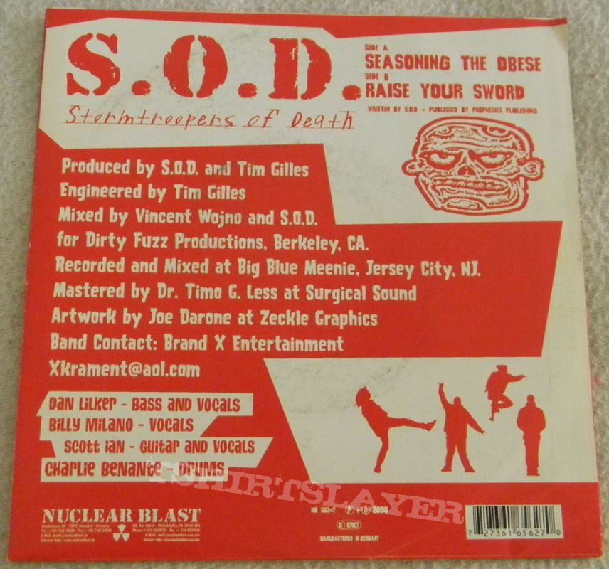 S.O.D. - Seasoning the obese - Single