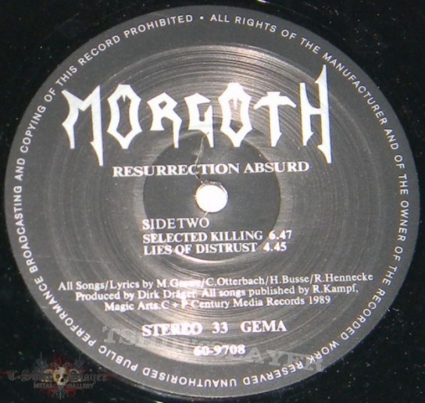 Other Collectable - Morgoth - Resurrection absurd - orig.LP 1989