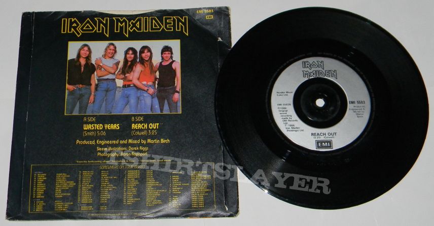 Iron Maiden - Wasted years - 7&quot; Single
