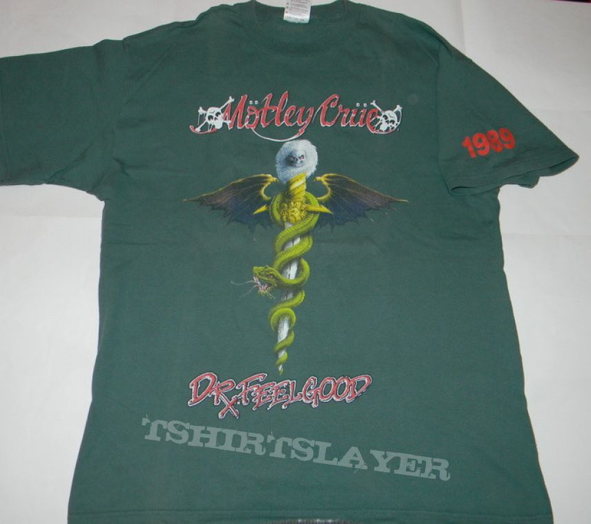 Mötley Crüe - Dr.Feelgood - 1989 | TShirtSlayer TShirt and BattleJacket  Gallery
