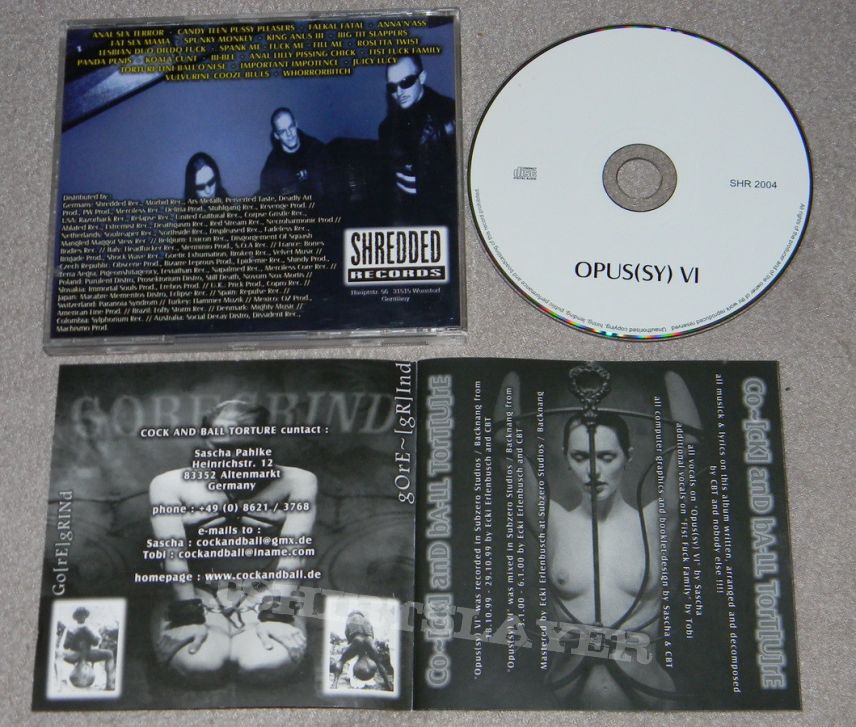 Cock and Ball Torture - Opus(sy) VI - orig.Firstpress CD