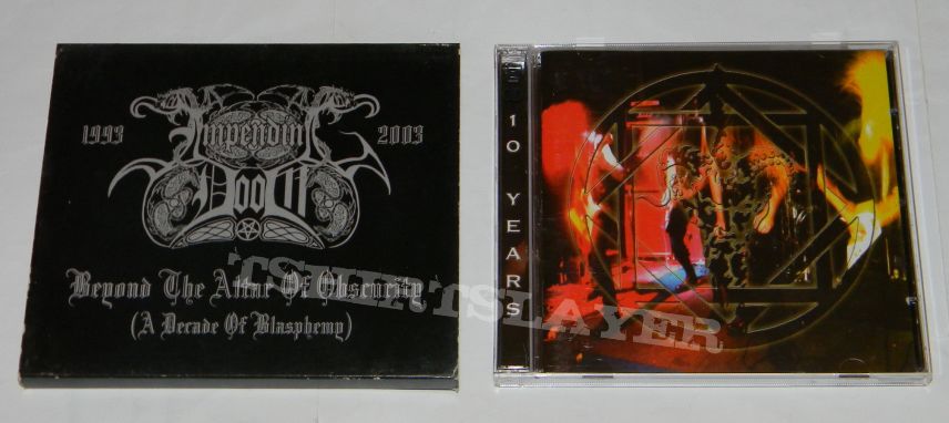 Impending Doom - Beyond the altar of obscurity (a decade of blasphemy) - CD