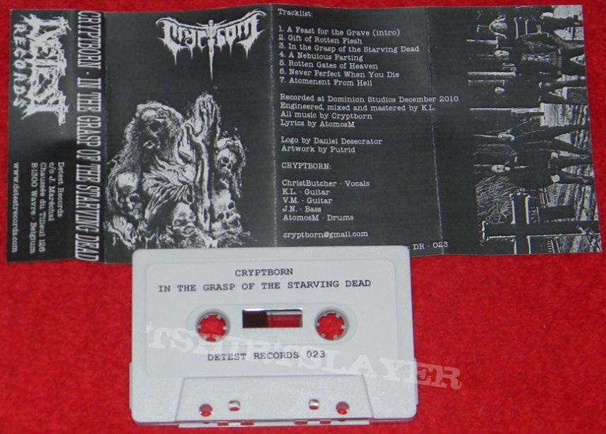 Cryptborn - In the grasp of the starving dead - Demo/EP