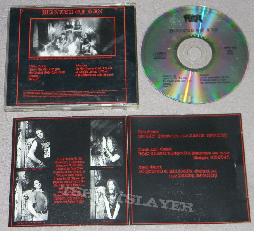Fester - Winter of sin - orig.Firstpress - CD