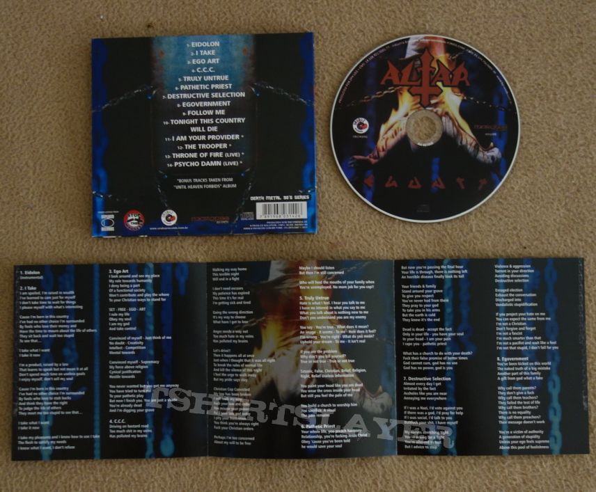 Altar - Ego art - Re-release CD