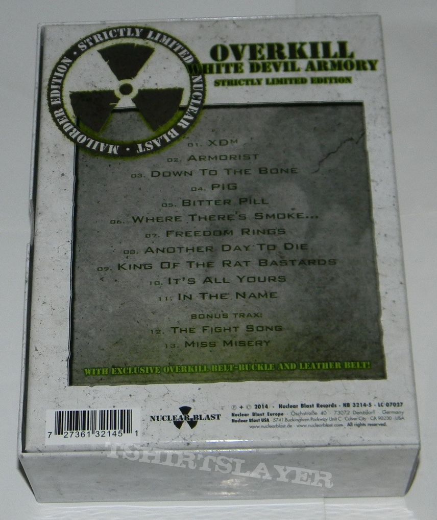 Overkill - White devil armory - Boxset