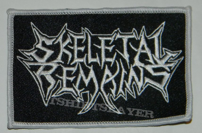 Skeletal Remains - Logo - Embroidered patch