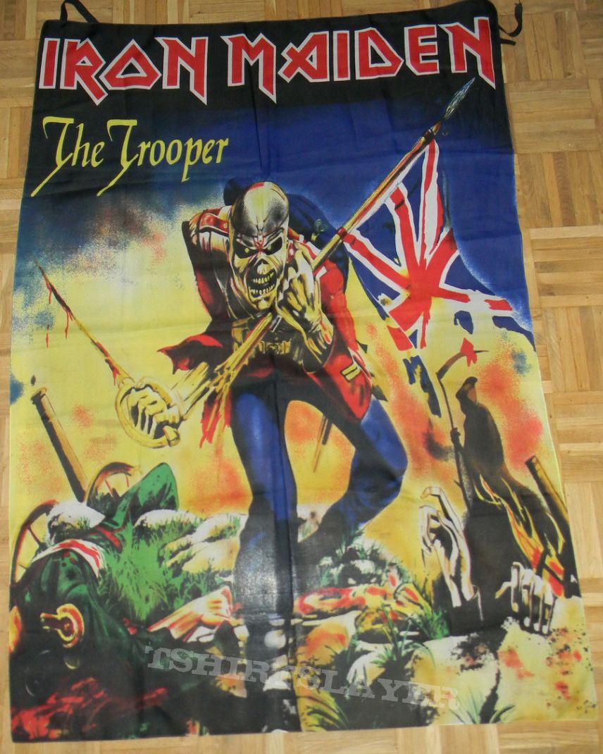 Iron Maiden - The trooper - Flag (SUPER size)