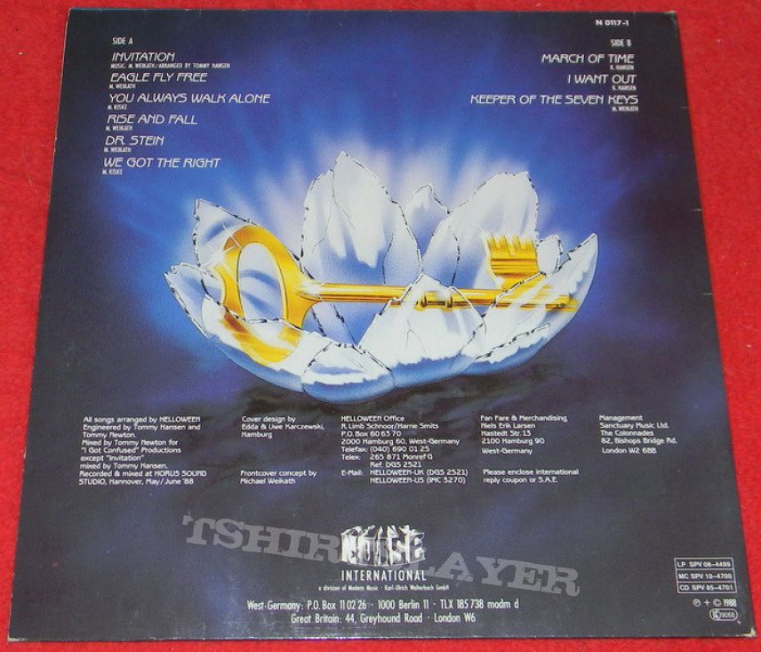 Helloween - Keeper of the seven keys pt.2 - orig.Firstpress - LP