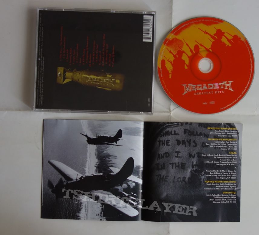 Megadeth - Greatest hits - Back to the start - CD