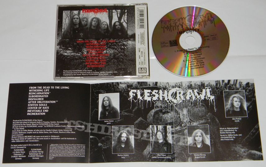 Fleshcrawl - Impurity - orig.Firstpress - CD