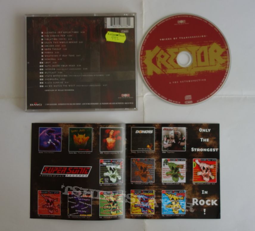 Kreator - Voices of transgression - A 90&#039;s retrospective - CD