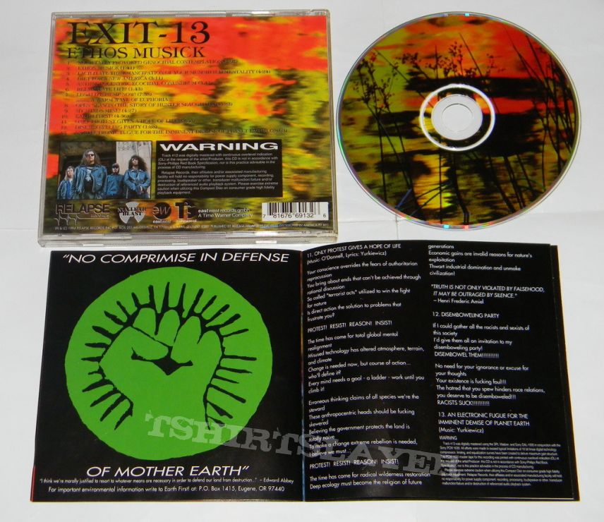 Exit-13 - Ethos musick - orig.Firstpress - CD