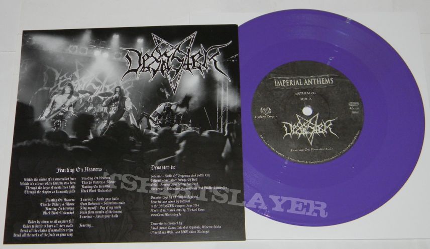 Soulburn / Desaster - Imperial Anthems - Split-Single