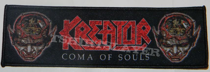 Kreator - Coma of souls - Woven patch Stripe