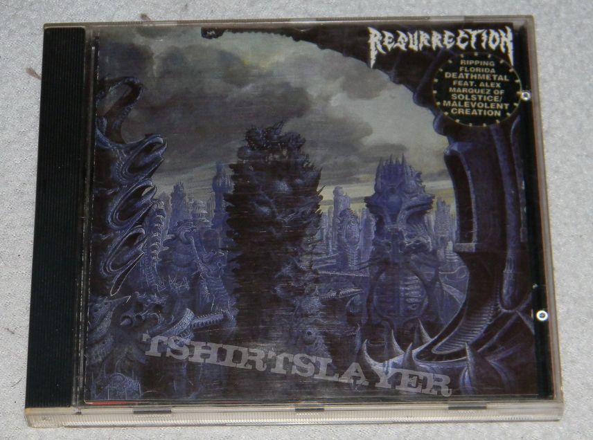 Resurrection - Embalmed existence - orig.Firstpress - CD