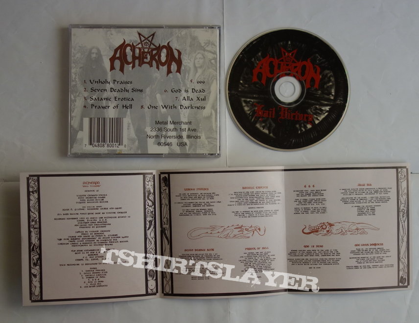 Acheron - Hail victory - US-version CD