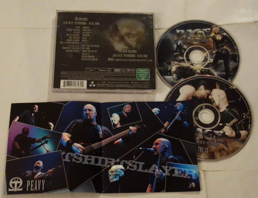 Rage - Full moon in St.Petersburg - CD/DVD