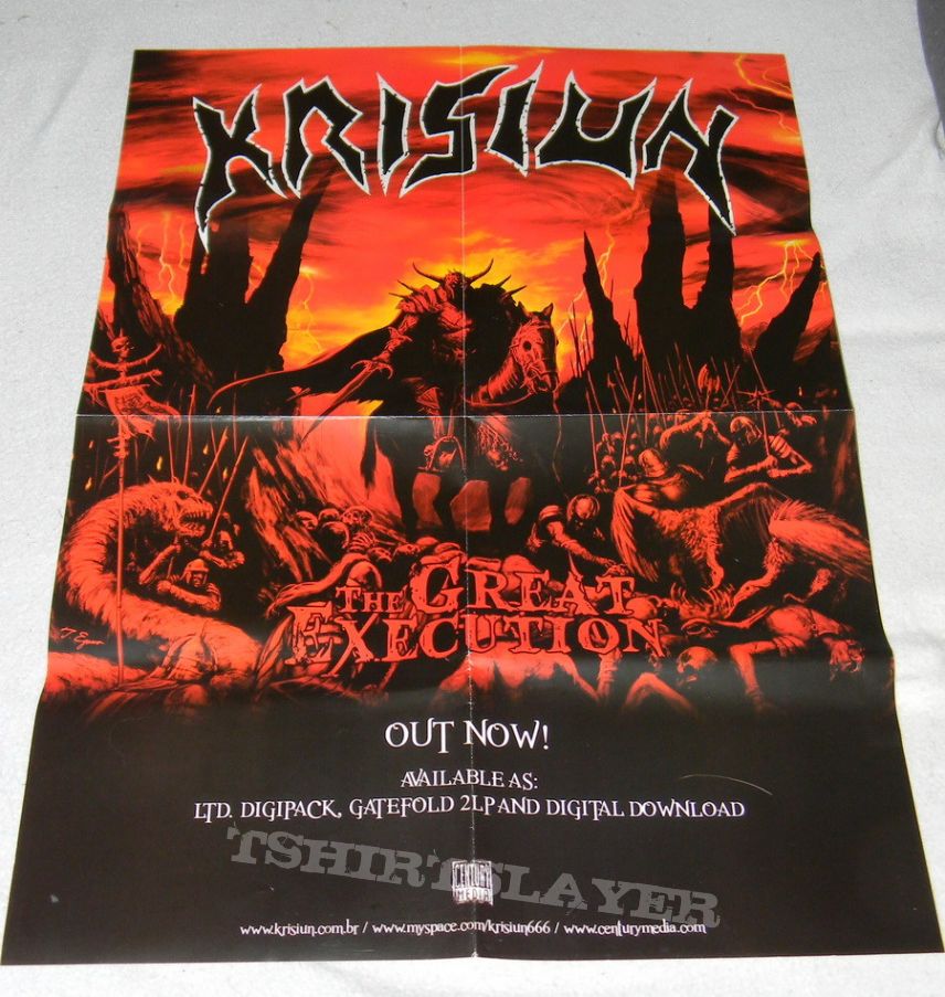 Krisiun - The great execution - Promo-poster