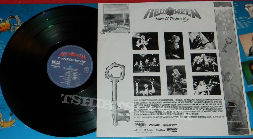 Helloween - Keeper of the seven keys pt.2 - orig.Firstpress - LP