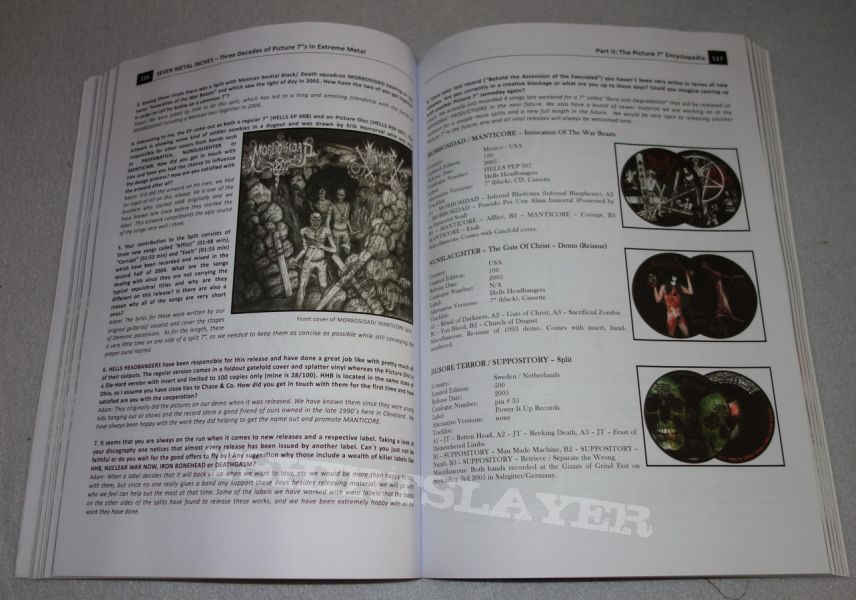 Dismember Seven Metal Inches - Book