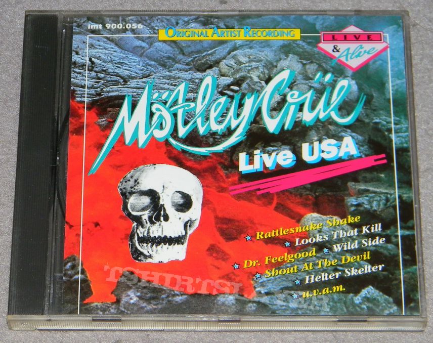 Mötley Crüe - Live USA - Single-CD