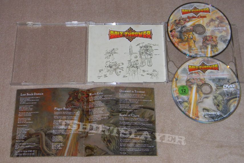 Bolt Thrower - Realm of chaos - Re-release CD