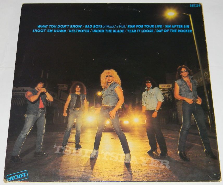 Twisted Sister - Under the blade - U.S.-First press LP