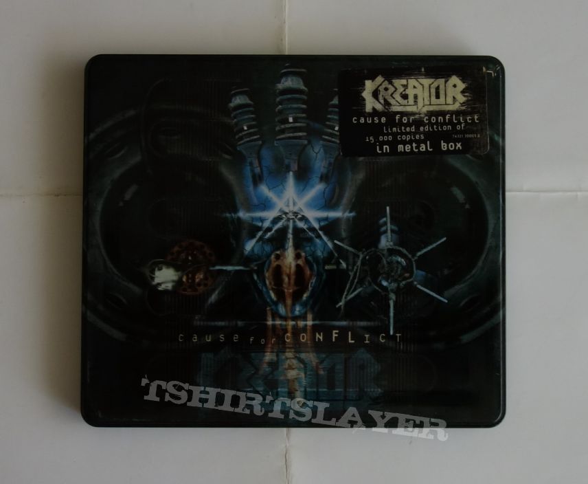 Kreator - Cause for conflict - lim.edit.Metalbox CD