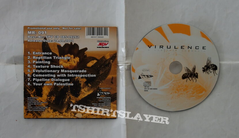 Virulence - A Conflict Scenario - Promo CD