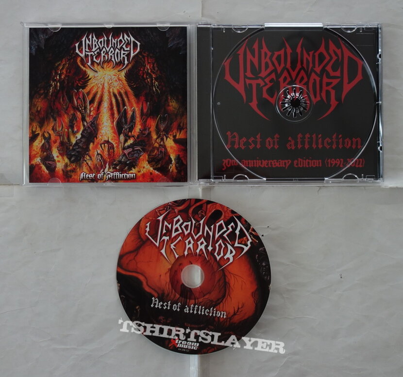 Unbounded Terror – Nest Of Affliction - Re-release CD