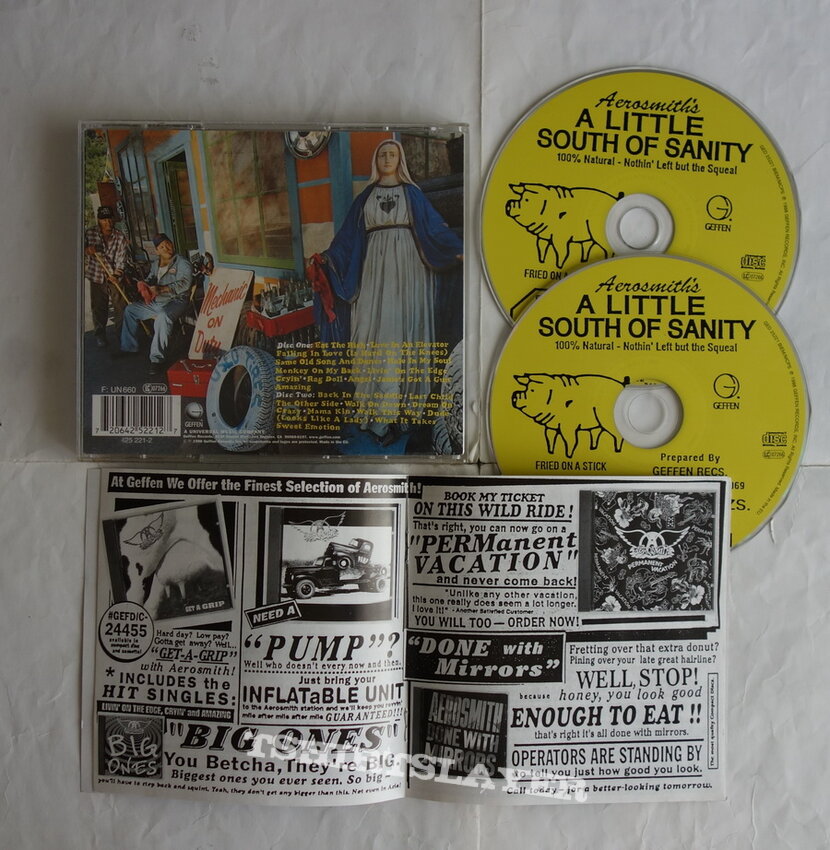 Aerosmith - A little south of sanity - CD