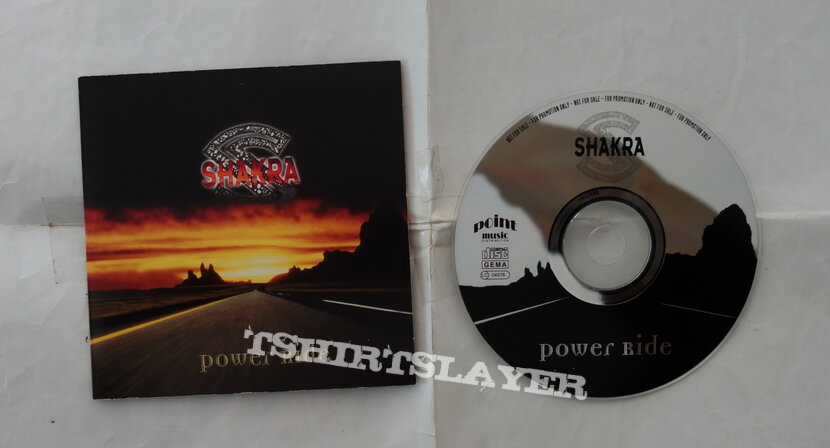 Shakra – Power Ride - Promo CD