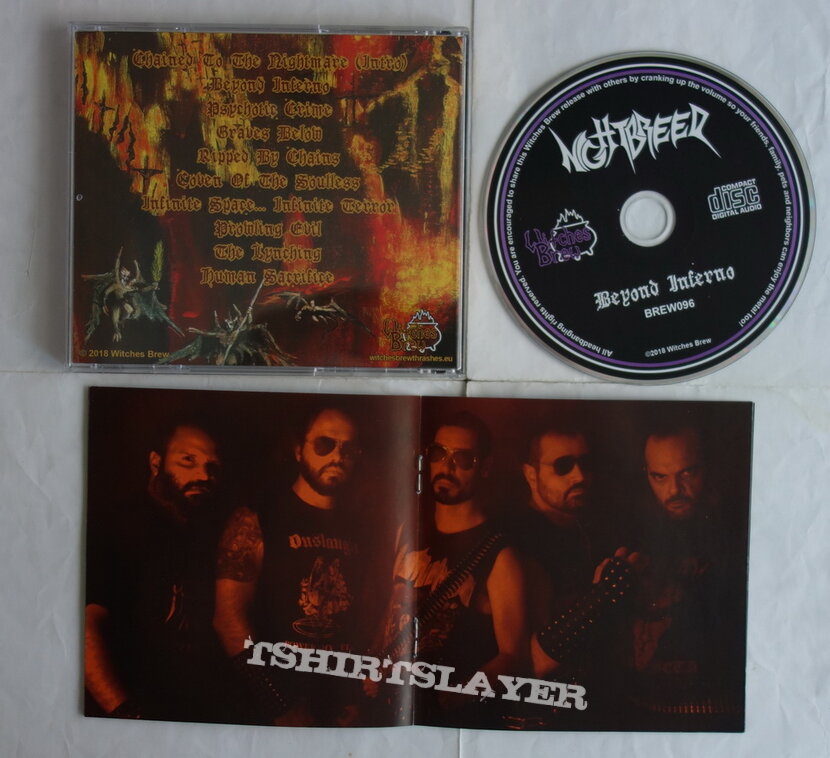 Nightbreed - Beyond inferno - CD