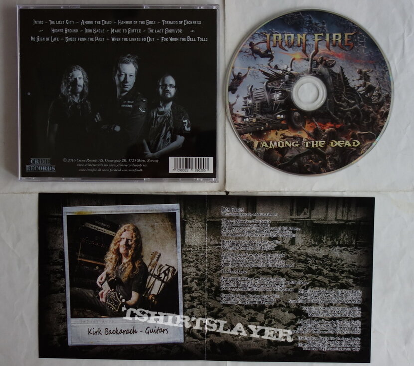 Iron Fire - Among the dead - CD