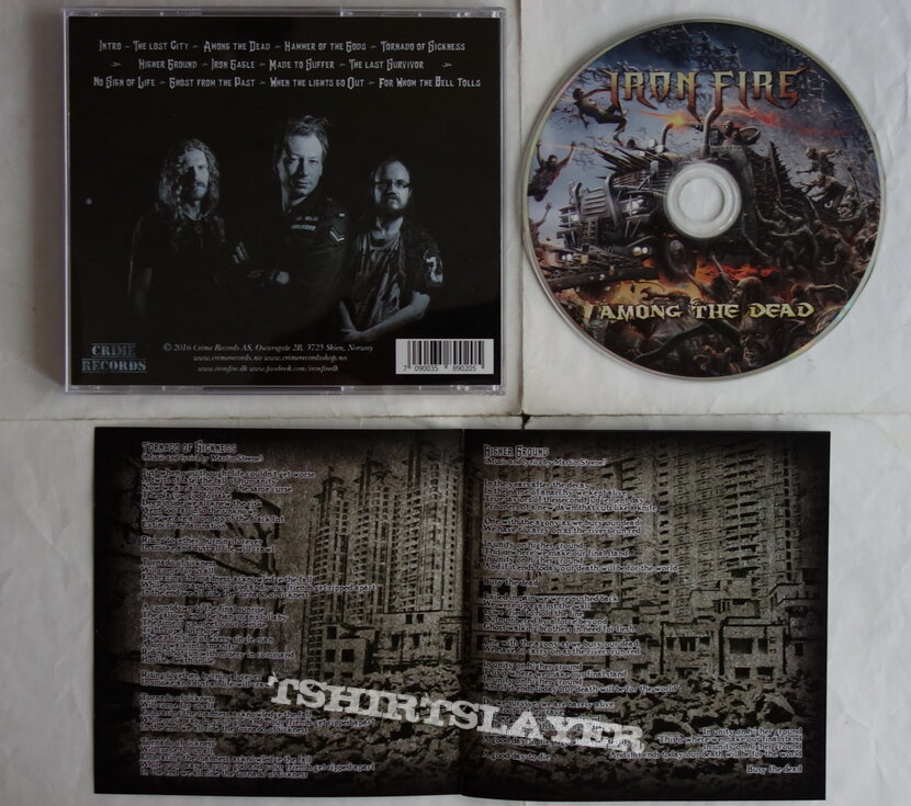 Iron Fire - Among the dead - CD