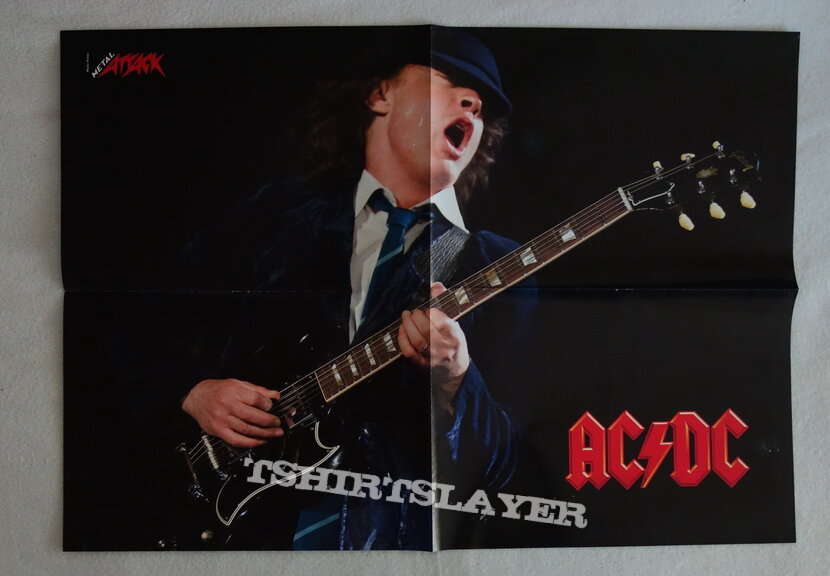AC/DC / Saxon Poster