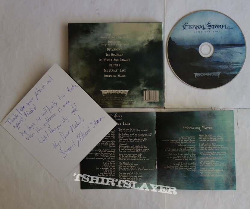 Eternal Storm - Come the tide - Digipack CD