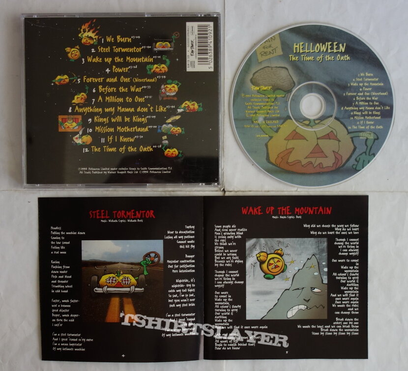 Helloween - The time of the oath - CD