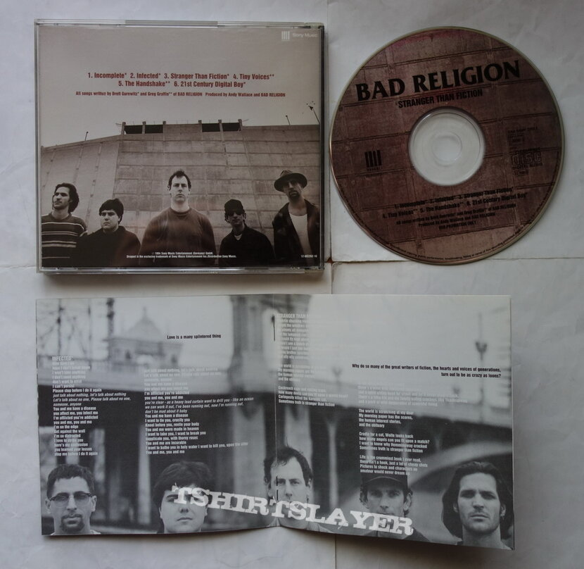 Bad Religion - Stranger then fiction - Promo CD