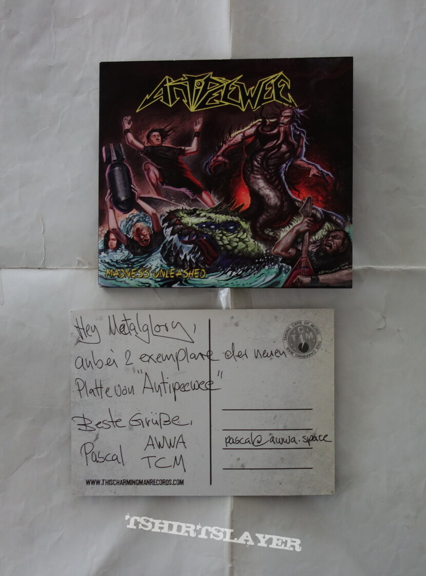 AntiPeeWee – Madness Unleashed - Digipack CD