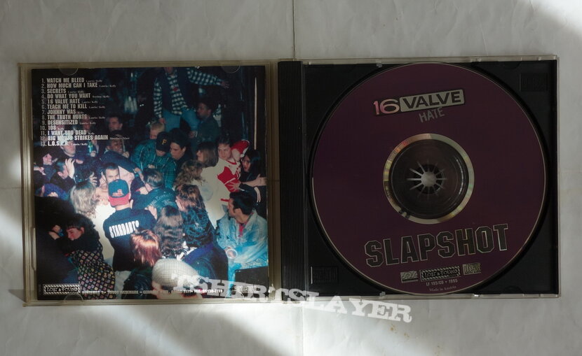 Slapshot - 16 valve hate - CD
