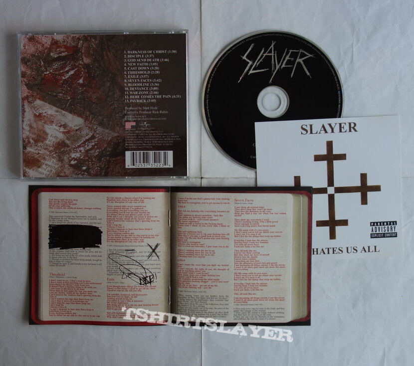 Slayer - God hates us all - CD