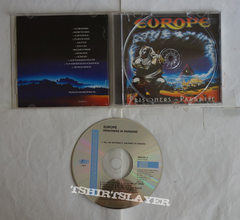 Europe - Prisoners in paradise - CD