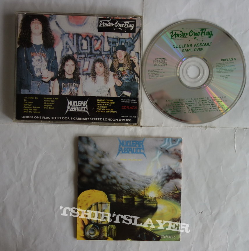 Nuclear Assault - Game over/The Plague - CD