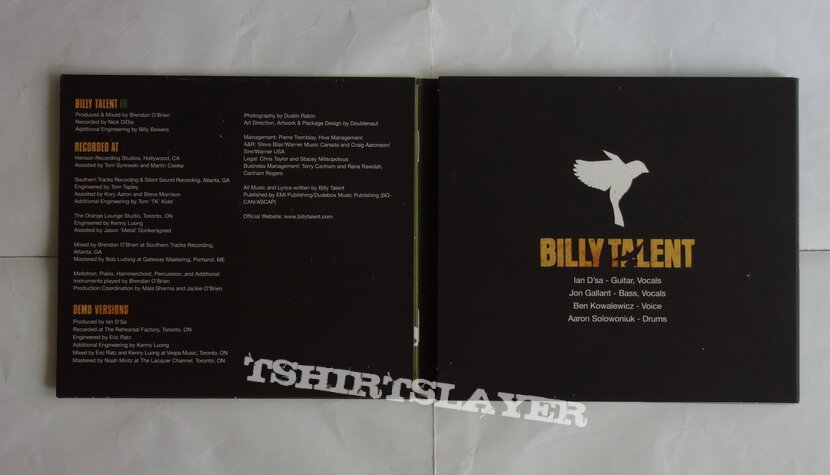 Billy Talent - III - Digipack CD