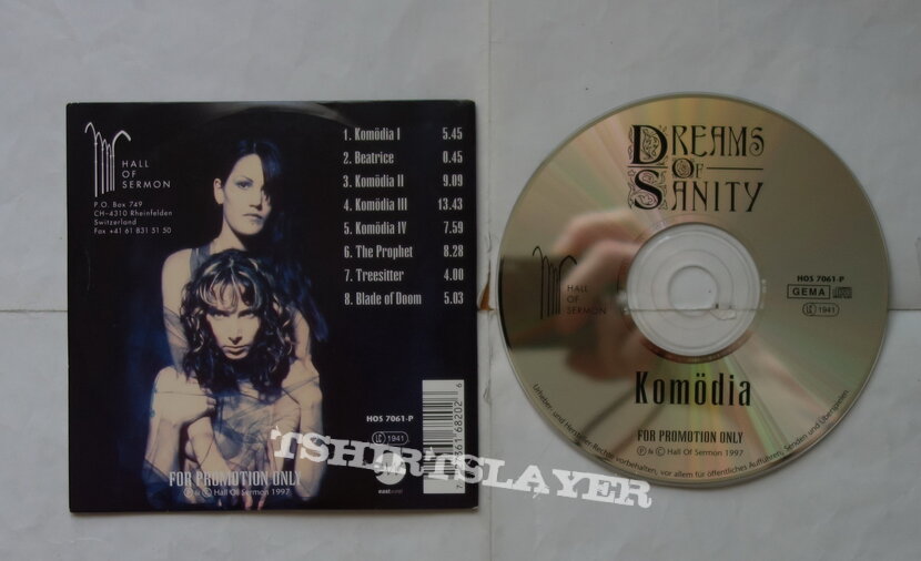 Dreams of Sanity - Komödia - Promo CD