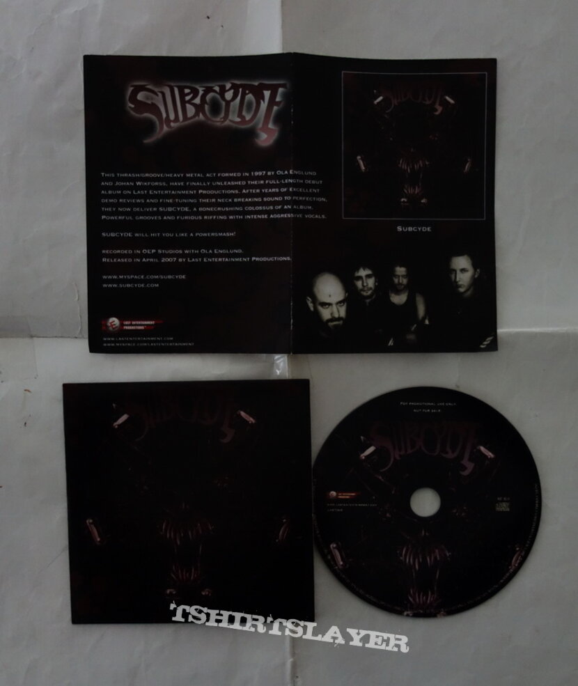 Subcyde – Subcyde - Promo CD